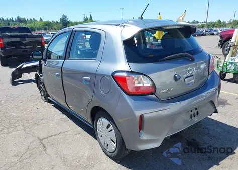 2021 Mitsubishi Mirage Carbonite Edition/Es/Le from USA, damaged, VIN ML32AUHJ6MH014442